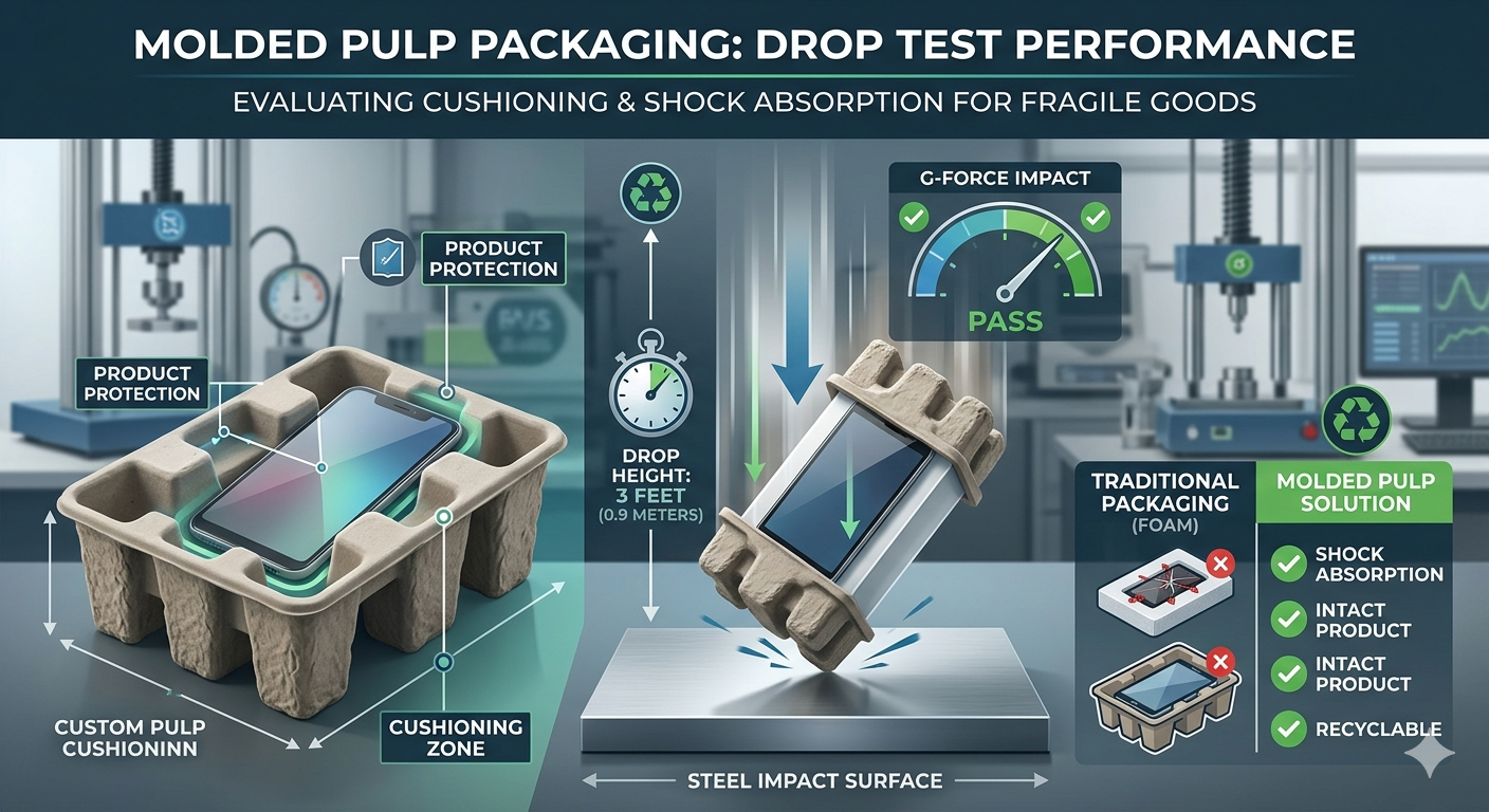 Molded Pulp Packaging and Drop Test - Molded Pulp Packaging
