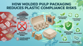 How Molded Pulp Packaging Reduces Plastic Compliance Risks
