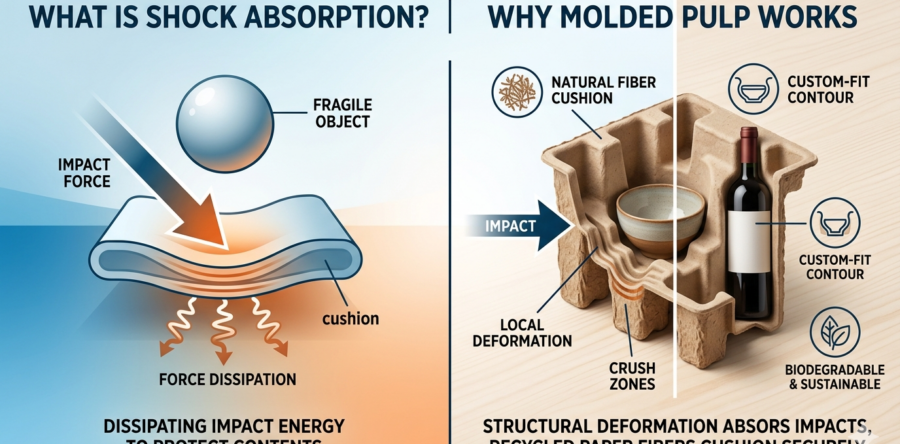 What Is Shock Absorption? Why Molded Pulp Works