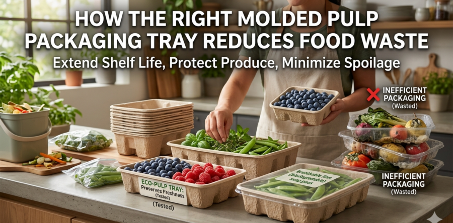 How the Right Packaging Tray Can Reduce Food Waste