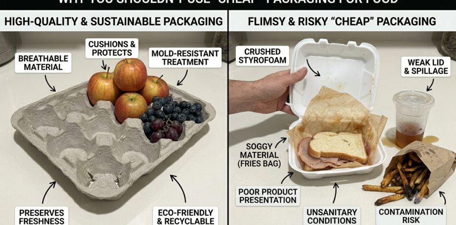 Why You Shouldn’t Use “Cheap” Packaging for Food