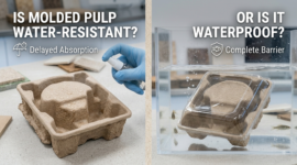 Is Molded Pulp Packaging Water-Resistant or Waterproof?